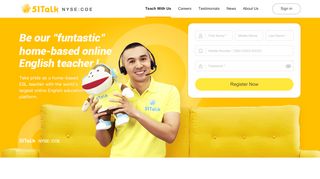 
                            3. 51Talk online job in Philippines - Home-based Online English School