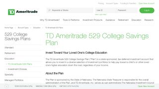 
                            4. 529 College Savings Plan | TD Ameritrade