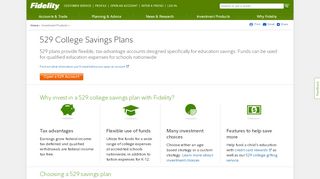 
                            8. 529 Plans - College Savings Plans - Fidelity