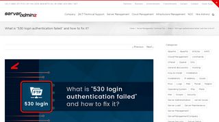 
                            9. 530 login authentication failed FTP error - Solved ...