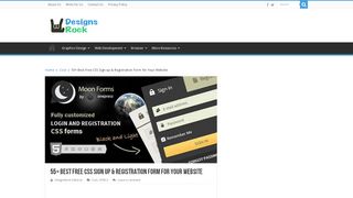 
                            9. 55+ Best Free CSS Sign up & Registration Form for Your ...