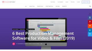 
                            4. 6 Best Production Management Software for Video & Film (2019)