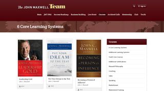 
                            2. 6 Core Learning Systems | John Maxwell Team Online ...