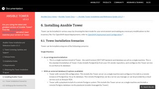 
                            3. 6. Installing Ansible Tower — Ansible Tower Installation ...