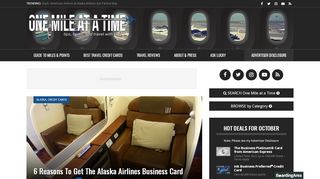 
                            6. 6 Reasons To Get The Alaska Airlines Business Card | One ...