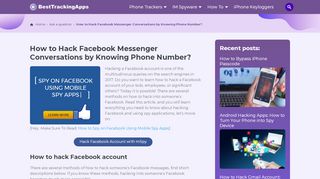 
                            1. 6 Ways How to Hack Someones Facebook Messenger