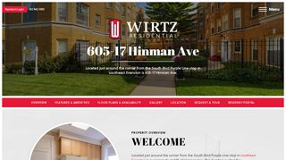 
                            4. 605-17 Hinman Ave - Wirtz Residential