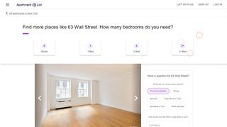 
                            6. 63 Wall Street - New York, NY apartments for rent