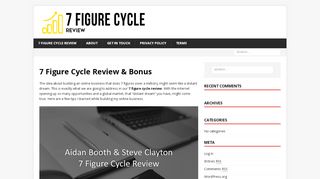 
                            4. 7 Figure Cycle Review and Members Area Tour + Bonus
