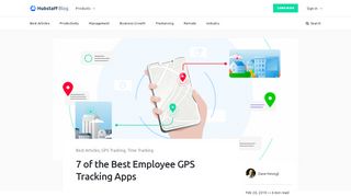 
                            9. 7 of the Best Employee GPS Tracking Apps of 2019 - Hubstaff Blog