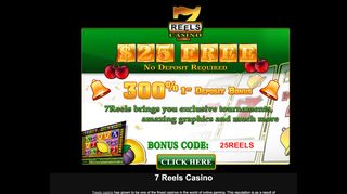 
                            3. 7 Reels Casino no deposit bonus codes - 7reels.net
