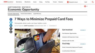 
                            1. 7 Ways to Minimize Prepaid Card Fees - AARP