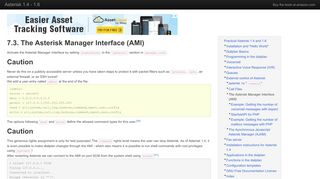 
                            11. 7.3. The Asterisk Manager Interface (AMI) - The Asterisk Book