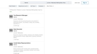 
                            7. 78 Nelnet jobs in Lincoln, Nebraska, United States (1 new) - LinkedIn