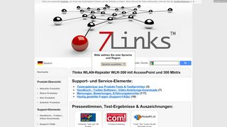 
                            6. 7links WLAN-Repeater WLR-300 mit AccessPoint …