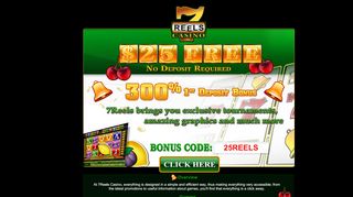 
                            1. 7Reels Casino | $25 Free No Deposit | Exclusive 7Reels ...