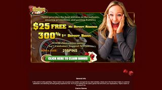 
                            1. 7Spins Casino | Exclusive $25 Free No Deposit Bonus | 300% ...