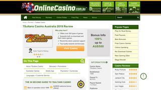 
                            6. 7Sultans Casino 2019 - $500 Bonus At 7SultansCasino.com