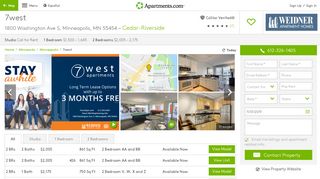 
                            1. 7west Apartments - Minneapolis, MN | Apartments.com