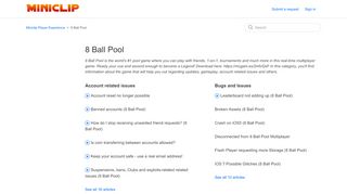 
                            1. 8 Ball Pool – Miniclip Player Experience