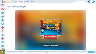 
                            7. 8 Ball Pool Multiplayer – Online Game | Gameflare.com