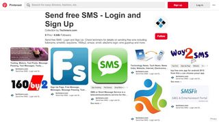 
                            4. 8 Best Send free SMS - Login and Sign Up images in 2013 ...