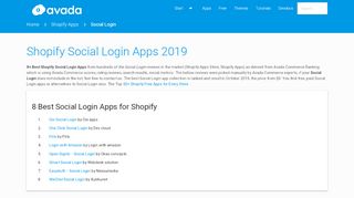 
                            5. 8+ Best Shopify Social Login App Free / Alternatives 2019 ...