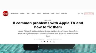 
                            6. 8 common Apple TV problems and how to fix them - CNET