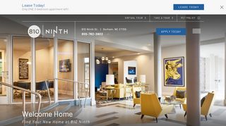 
                            1. 810 Ninth is a pet-friendly apartment community in Durham, NC