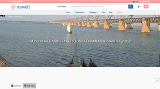 
                            8. 84 Popular Tourist Places to Visit in Andhra Pradesh (2019)