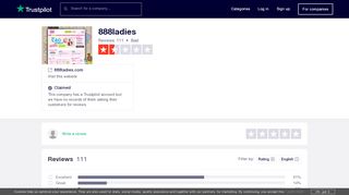 
                            8. 888ladies Reviews - Trustpilot