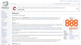
                            3. 888sport - Wikipedia