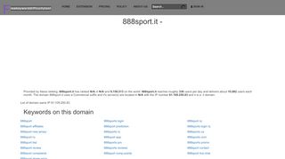 
                            8. 888sport.it - 888sport - Bookmaker con Bonus fino a 100€