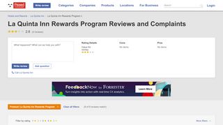 
                            3. 9 La Quinta Inn Rewards Program Reviews and Complaints ...