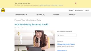 
                            9. 9 Online Dating Scams to Avoid - Arag