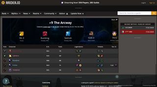 
                            9. +9 The Arcway - Mythic+ Keystone Run | Raider.IO