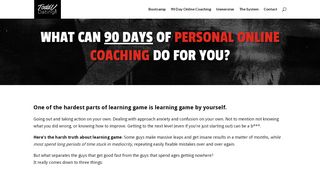 
                            6. 90 Day Online Coaching | Todd V Dating