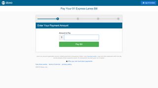 
                            7. 91 Express Lanes Bill Payments | doxo