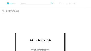 
                            5. 9/11 = Inside Job - doczz.com.br