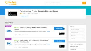 
                            7. 92% Off Puregym.com Promo Codes & Discount Codes ...
