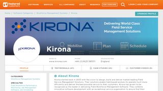 
                            7. 93 Customer Reviews & Customer References of Kirona ...