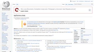 
                            8. 99Acres.com - Wikipedia
