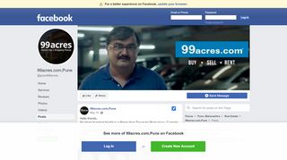 
                            2. 99acres.com,Pune - Posts | Facebook