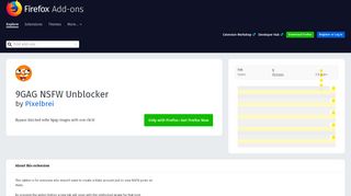 
                            4. 9GAG NSFW Unblocker – Get this Extension for 🦊 Firefox (en ...