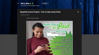 
                            1. 9jaupdate Income Program - How to make money Online - Barry_Blog