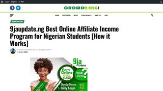 
                            3. 9jaupdate.ng Best Online Affiliate Income Program for Nigerian ...