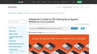 
                            3. A Beginner's Guide to LXD: Setting Up an Apache Webserver ...
