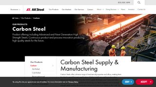 
                            5. A Carbon Steel Manufacturer & Supplier - AK Steel