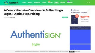 
                            6. A Comprehensive Overview on Authentisign Login, Tutorial ...