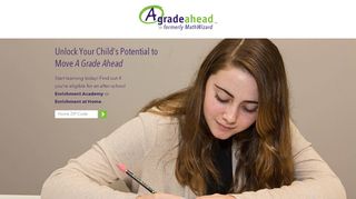 
                            1. A Grade Ahead - Educational Enrichment in Math, English, and More!